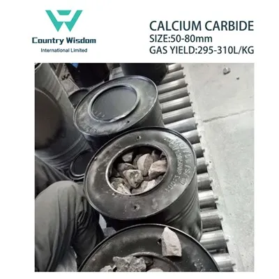 Kilpailukykyiset hinnat kalsiumkarbidi 50-80mm asetyleenikaasulaadulle 50 kg/100 kg tynnyreissä