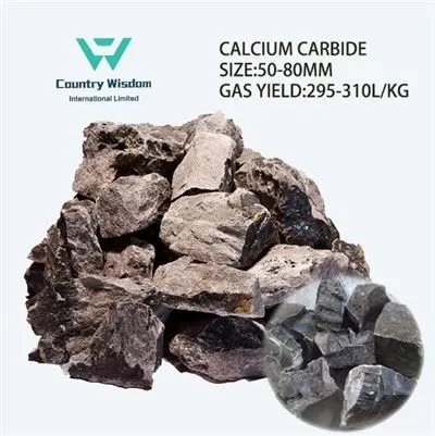 Teollisuusluokan kalsiumkarbidi 50-80mm 295 l/kg